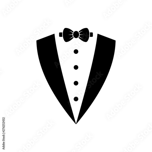 Bow tie symbol icon vector