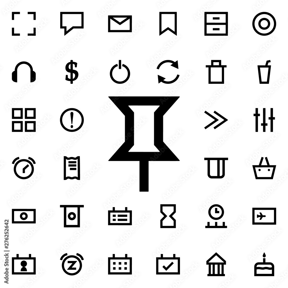 marker icon. Universal set of web for website design and development, app development marker icon. Universal set of web for website design and development, app development