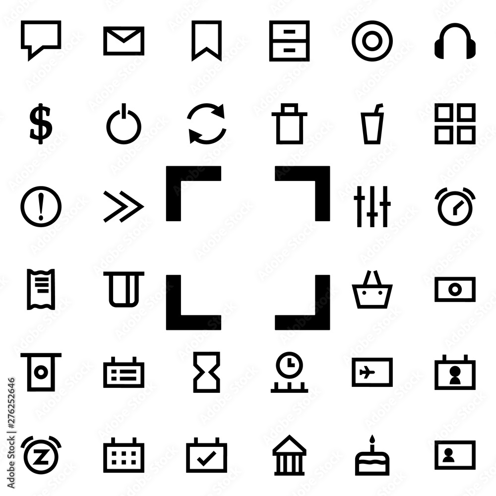 focus icon. Universal set of web for website design and development, app development focus icon. Universal set of web for website design and development, app development