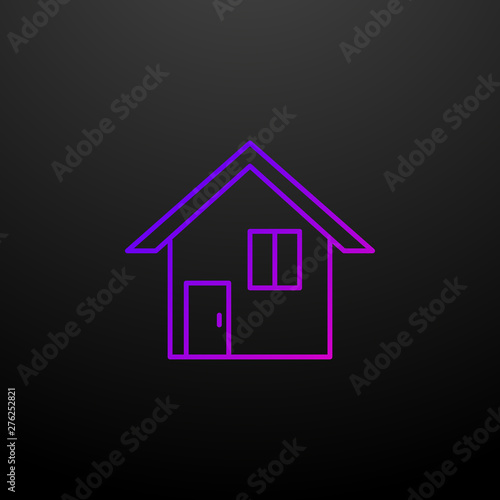 Home address line nolan icon. Elements of cv set. Simple icon for websites, web design, mobile app, info graphics
