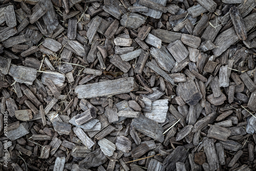 Naturally weathered gray mulch wood chips Naturally weathered gray mulch wood chips