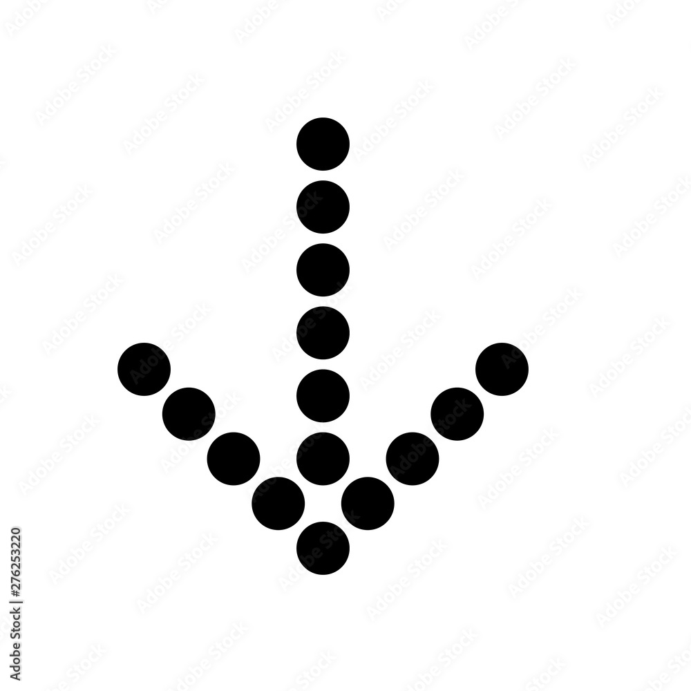 Arrow symbol icon vector illustration Arrow symbol icon vector illustration
