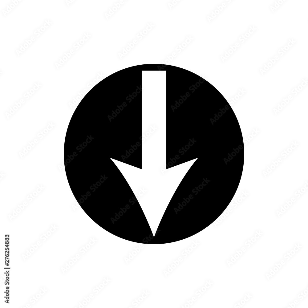 Arrow symbol icon vector illustration Arrow symbol icon vector illustration