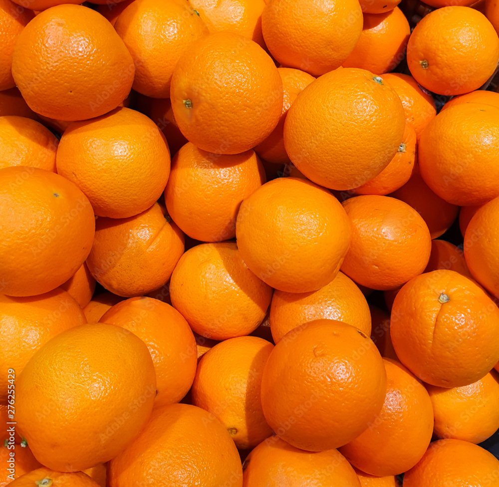 Close up of Orange on Supermarker, Fresh Oranges Background Close up of Orange on Supermarker, Fresh Oranges Background