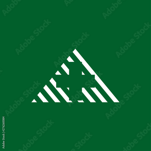 plus medical triangle abstract symbol vector