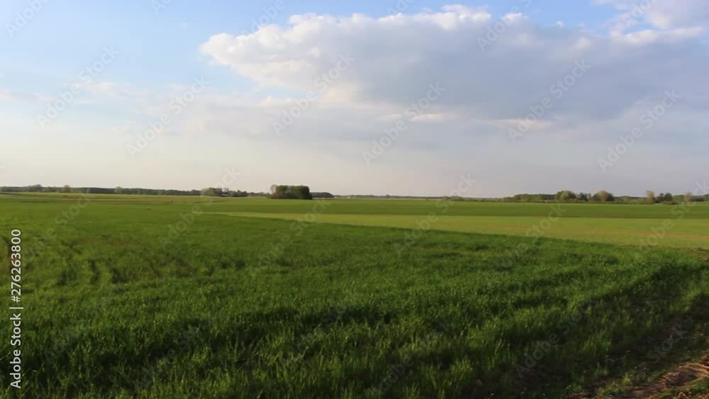 Agriculture fields, country side view Agriculture fields, country side view