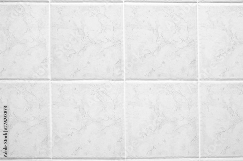 Картината върху платно White quadrate marble tiles.