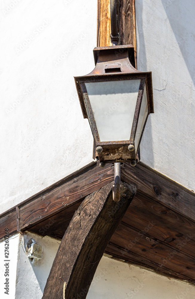 Lamp on the house