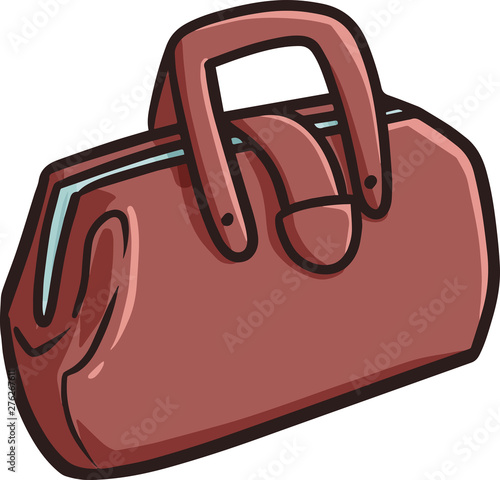Funny and cool doctor's bag for checking patients at their home