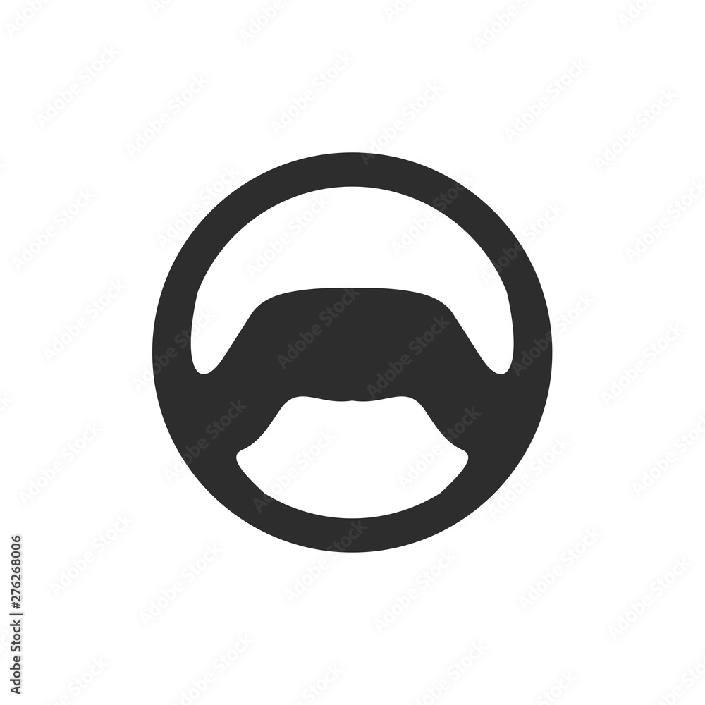 Car steering wheel and driver's hands icon symbol template black color editable. simple logo vector illustration for graphic and web design. Car steering wheel and driver's hands icon symbol template black color editable. simple logo vector illustration for graphic and web design.