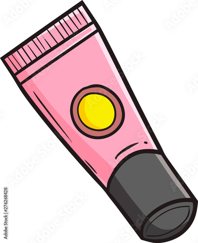 Cute and funny pink foundation for your make up tools