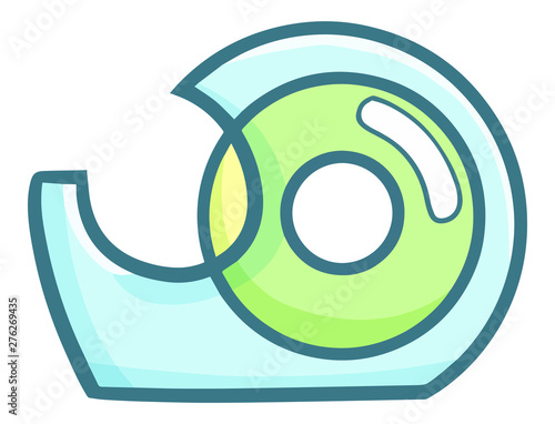 Funny and cute transparent masking tape for your stationary equipment