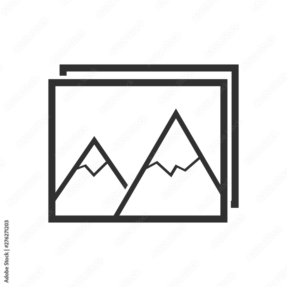 Picture icon. Photo gallery. Mountain peak with snow. Picture icon. Photo gallery. Mountain peak with snow.
