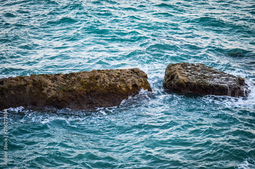 Obraz premium sea side view along the spanish coast