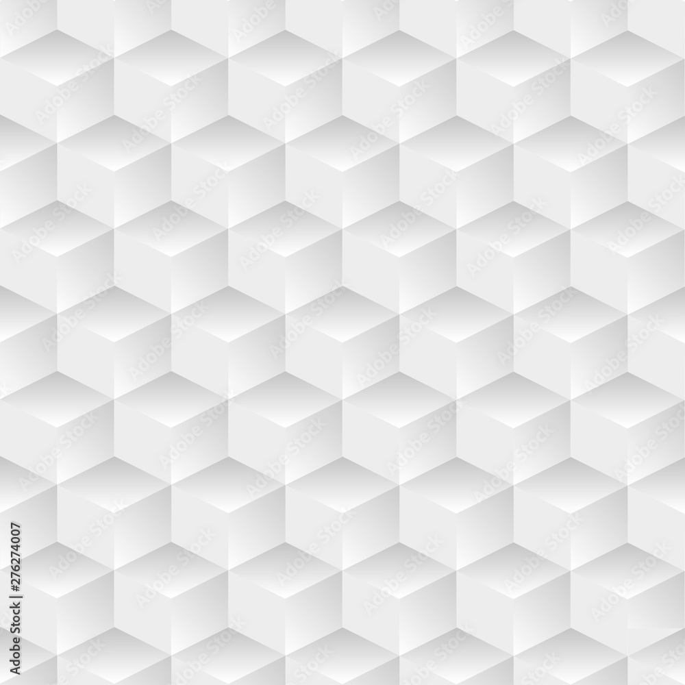 Seamless geometric abstract background with 3d cubes. Vector Seamless geometric abstract background with 3d cubes. Vector