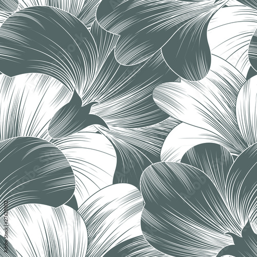 Papier peint Seamless fancy vector floral pattern
