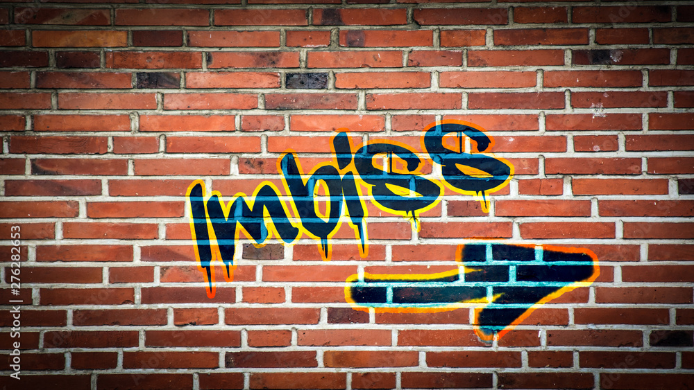 Obraz premium Schild 394 - Imbiss