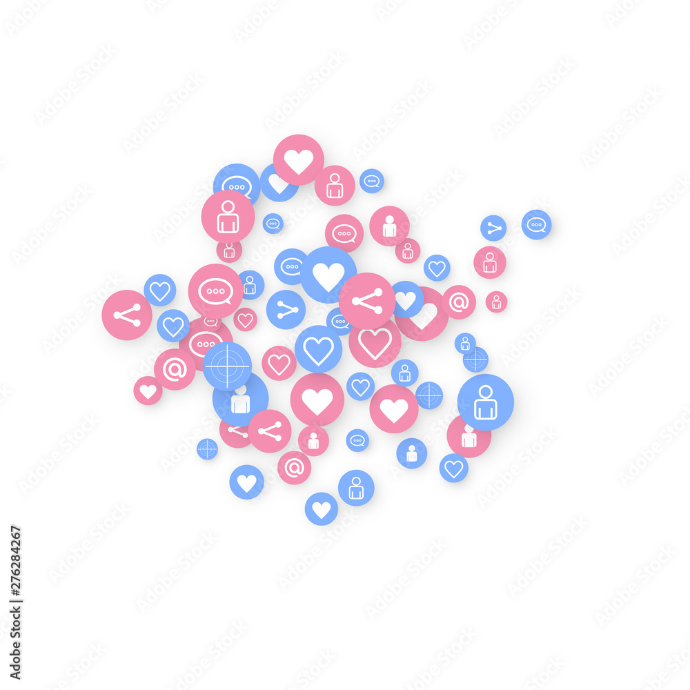 Social media marketing, Communication