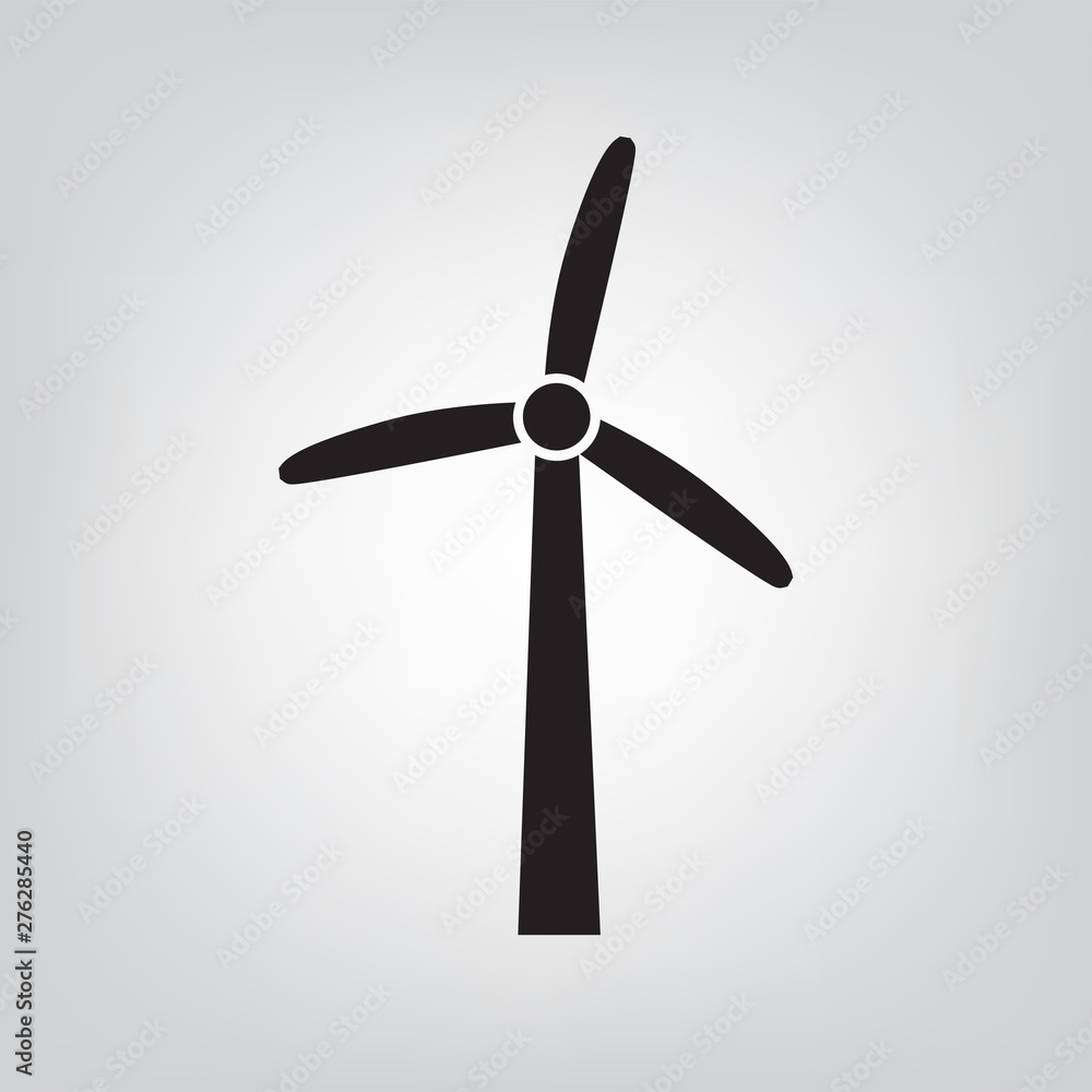 windmill, wind turbine icon- vector illustration windmill, wind turbine icon- vector illustration
