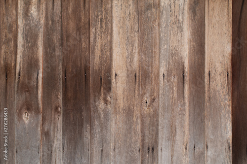 Vintage Wooden panel texture or top view of desk for background