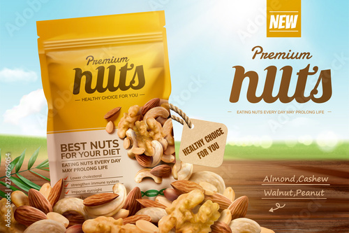 Premium nuts ads