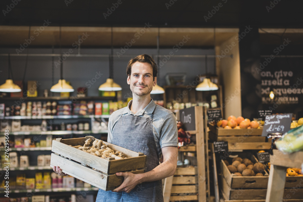 Portrait of small business owner looking to camera Portrait of small business owner looking to camera