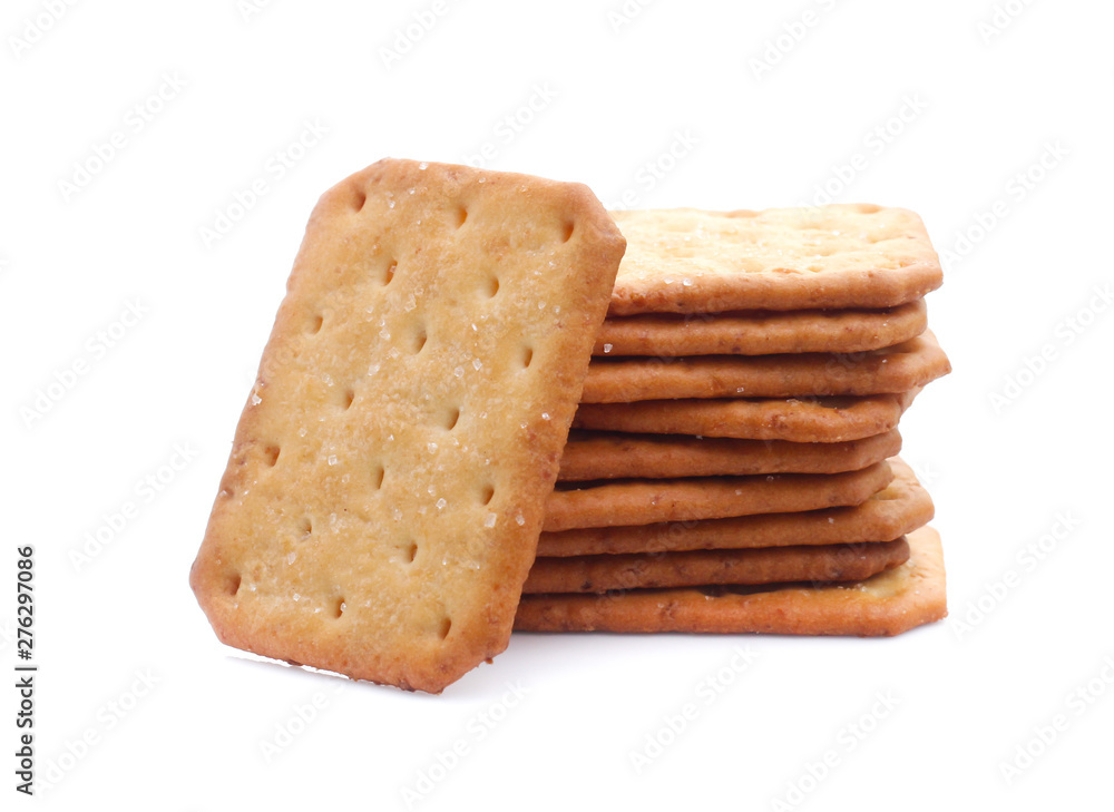 Cracker isolated on white Cracker isolated on white