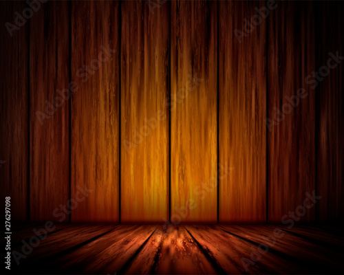 Rustic wooden plank background