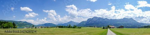 Panorama Berge im Salzkammergut in Österreich