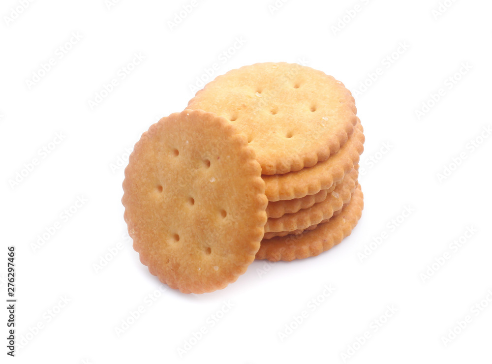 cracker isolated on white background cracker isolated on white background