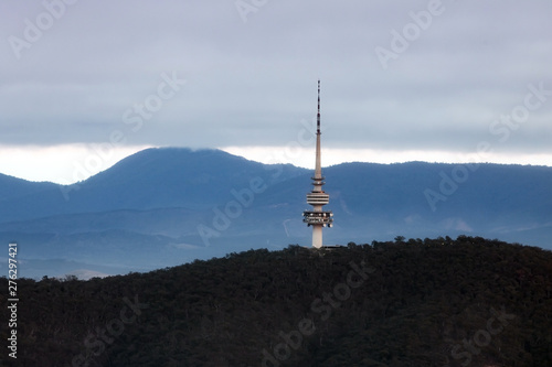 Canberra Tower Winter Morning