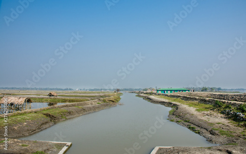 view of river and bridge © kazi