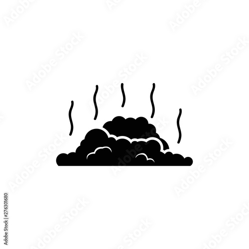 Garbage Dump, Litter Landfill Vector Icon