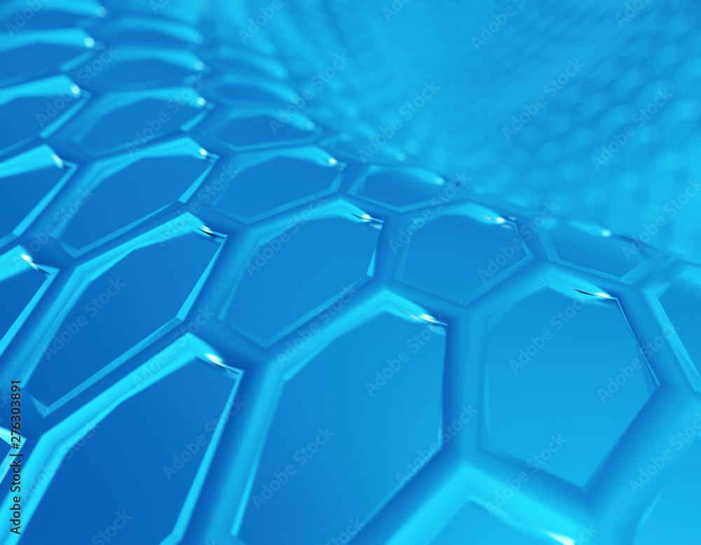 Obraz premium Honeycomb texture background graphic, tech texture