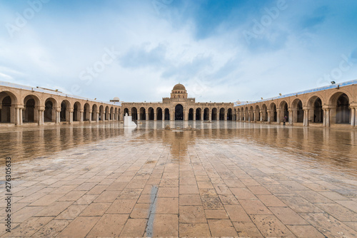 The Great Mosque of Kairouan in Tunisia