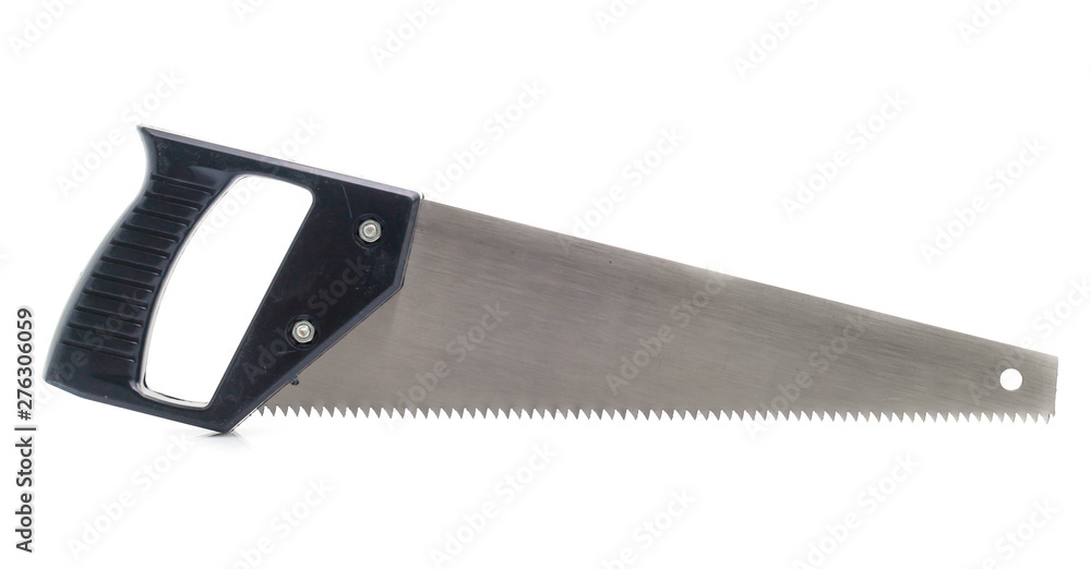 saw isolated on white background saw isolated on white background