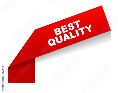 red vector banner best quality