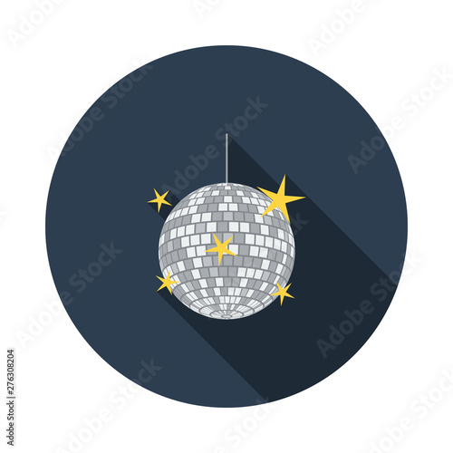 Night Clubs Disco Sphere Icon