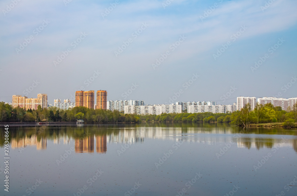 Chic summer views of the metropolitan area Strogino Chic summer views of the metropolitan area Strogino