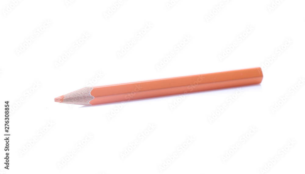 Color pencils isolated on white Color pencils isolated on white