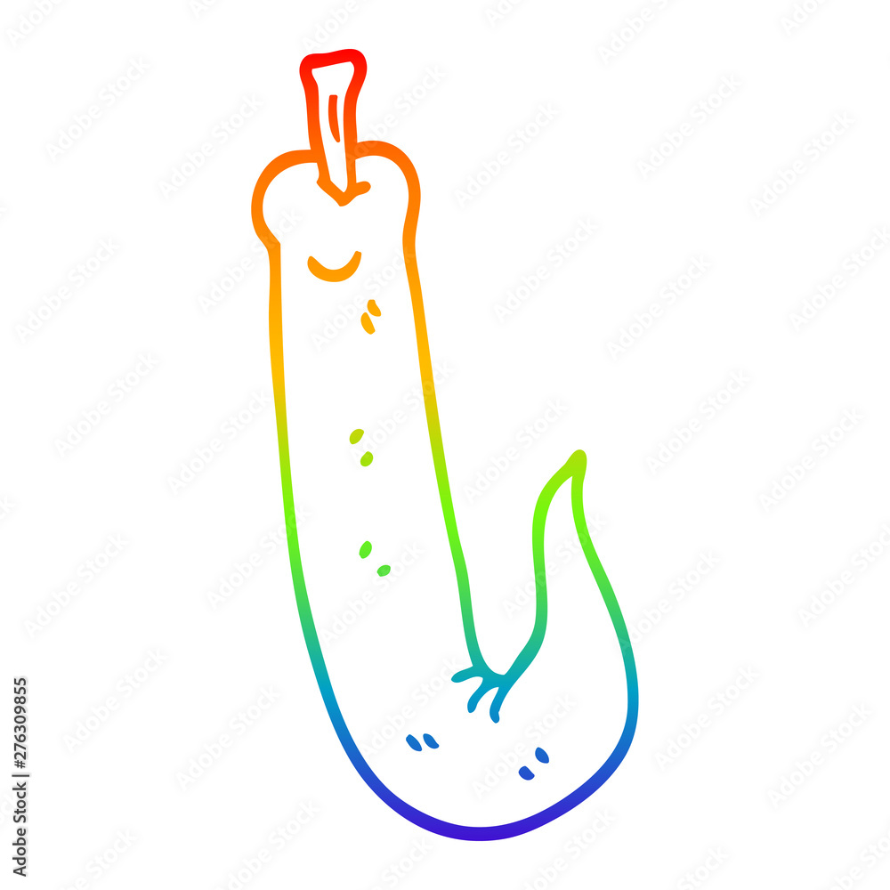 rainbow gradient line drawing cartoon red hot chilli pepper rainbow gradient line drawing cartoon red hot chilli pepper
