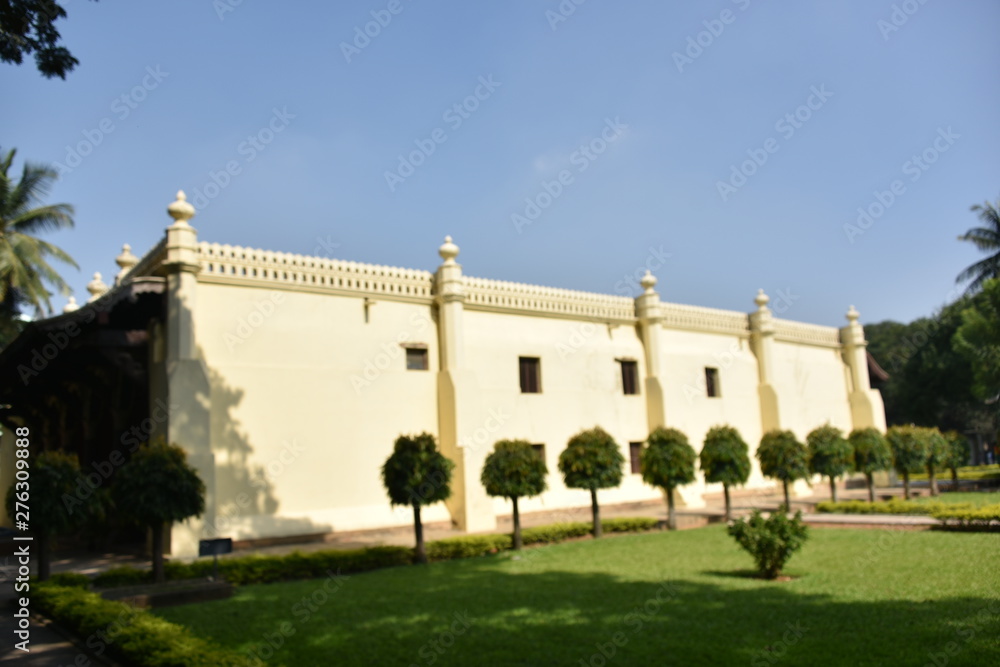 Fototapeta premium Tipu Sultan's Summer Palace , Bangalore, Karnataka, India