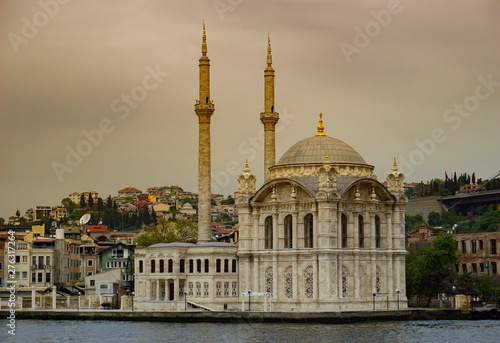 the Ortakoy Mosque on the Strait of Istanbul
