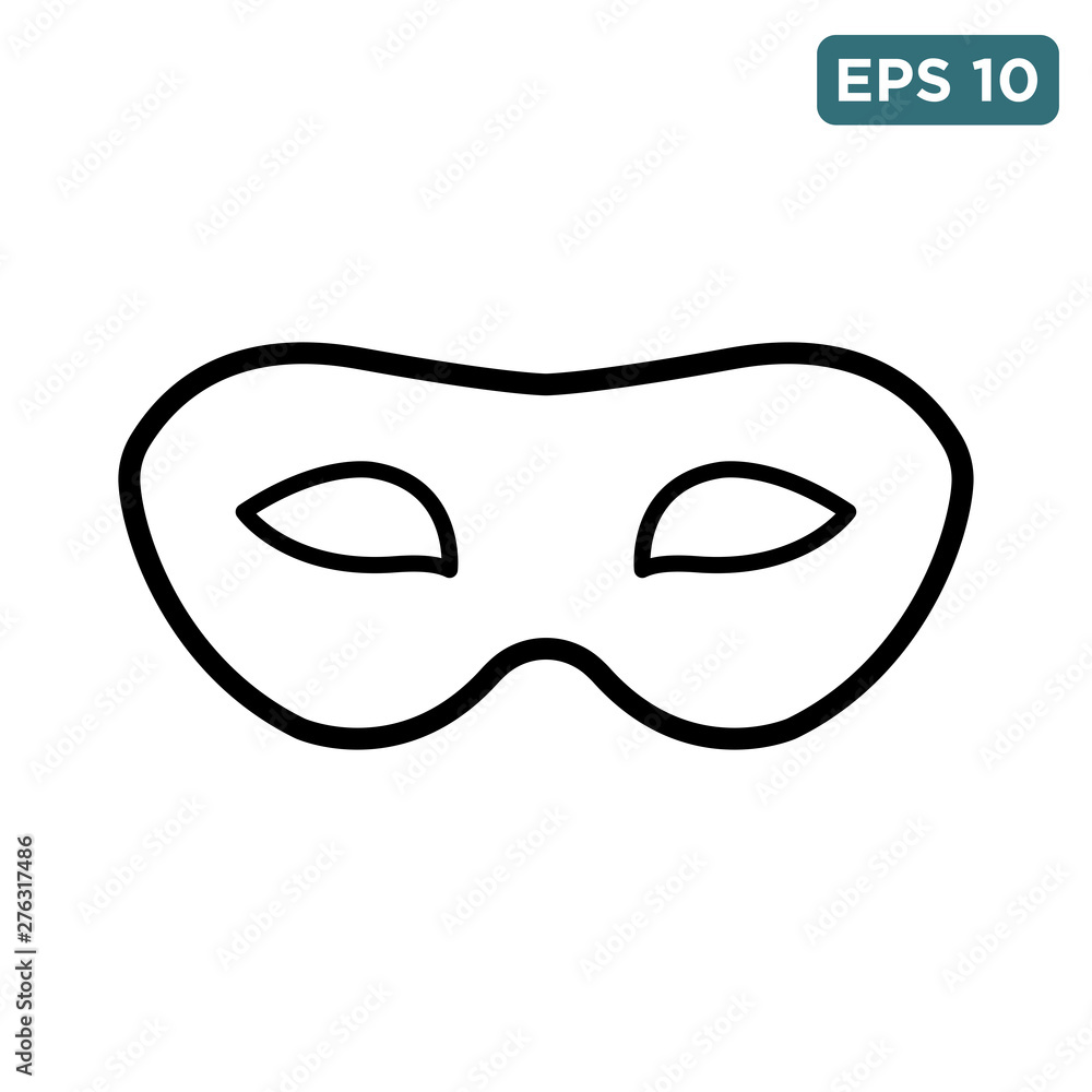 mask icon vector mask icon vector