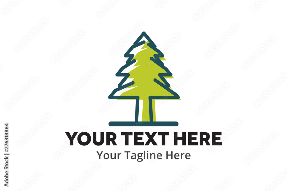 unique tree simple logo creative design in flat style with color . tree nature logo creative design for identity and community unique tree simple logo creative design in flat style with color . tree nature logo creative design for identity and community