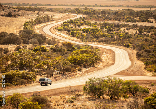 driving on the roads, Region around Geraldton. photo