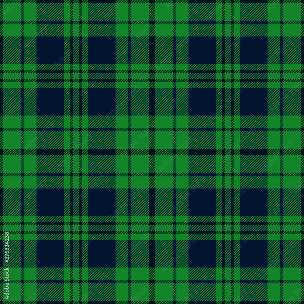 Green and blue tartan plaid pattern. Textile pattern / seamless background. Green and blue tartan plaid pattern. Textile pattern / seamless background.