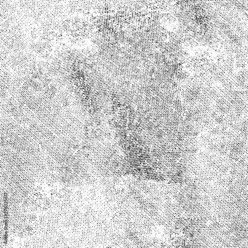 Black and white grunge texture. Monochrome gloomy background. The dirty spot is abstract. Spilled ink. Chaotic futuristic surface.