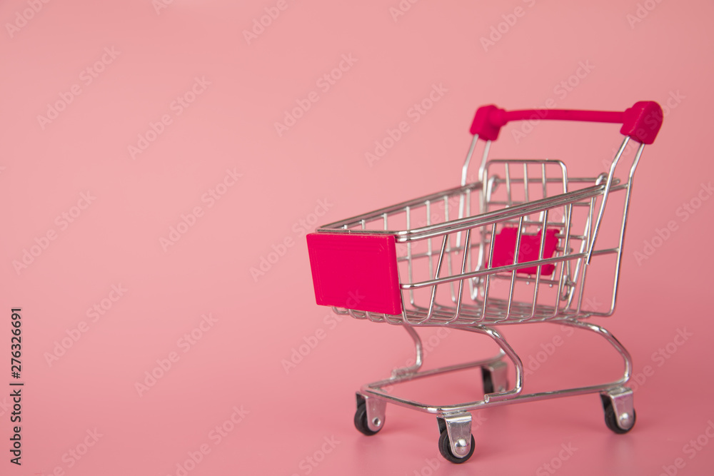 Shopping cart miniature Shopping cart miniature