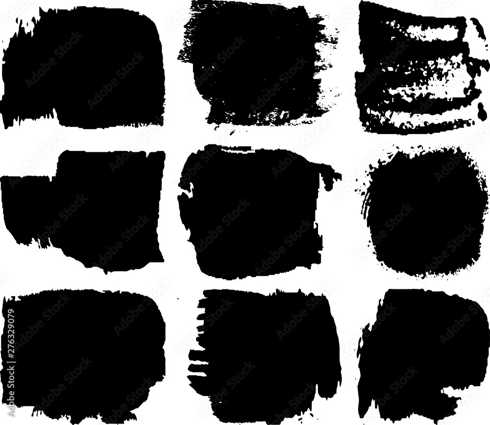 Grunge vector brush. Abstract black spots on a white background. Templates for the destruction of text and print. Isolated lines. Grunge vector brush. Abstract black spots on a white background. Templates for the destruction of text and print. Isolated lines.